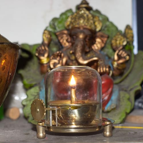 Akhand Jyot Mini Brass Diya