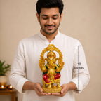Gajanand Gold Ganpati Idol