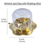 Akhand Jyot Brass Diya