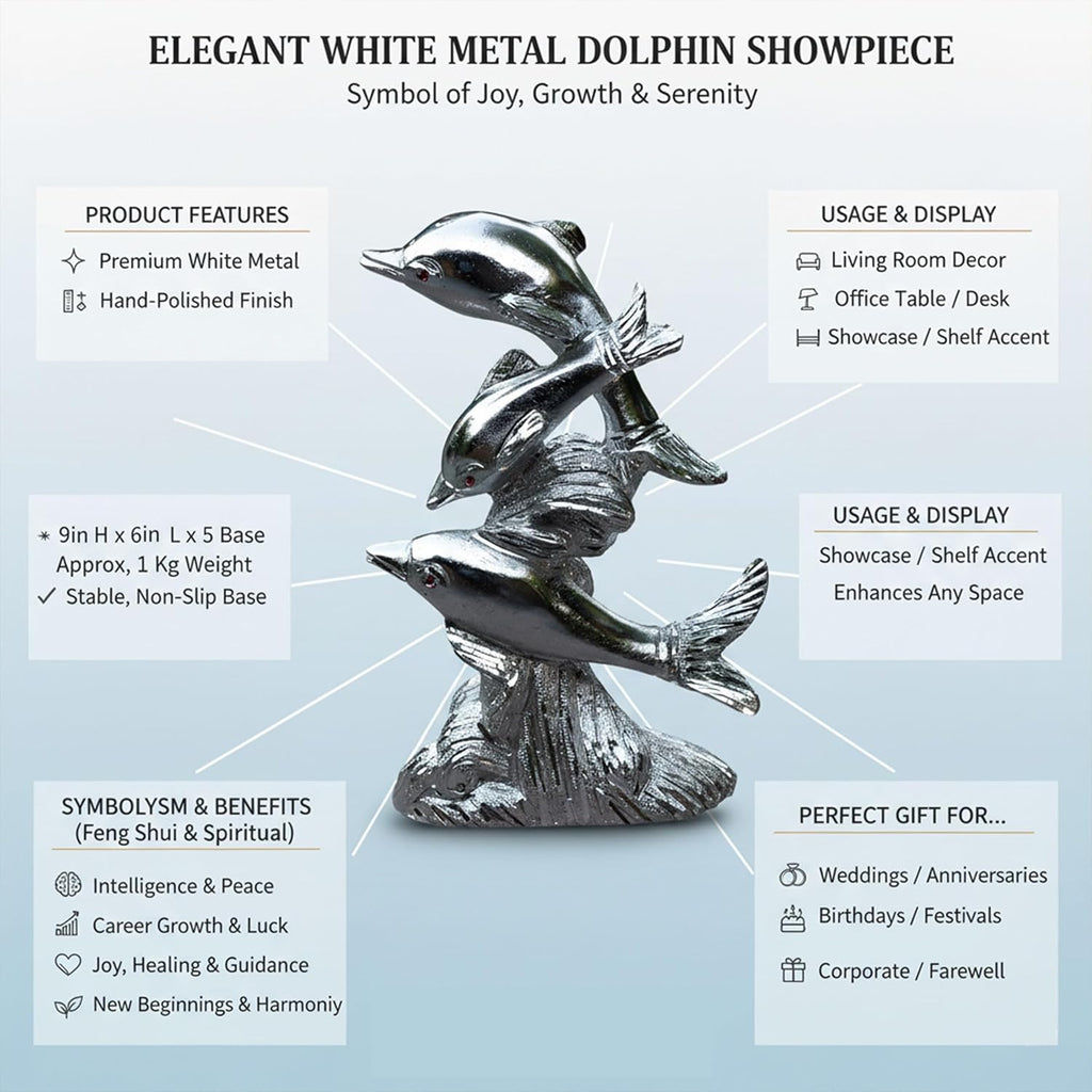 Dolphin Harmony Showpiece