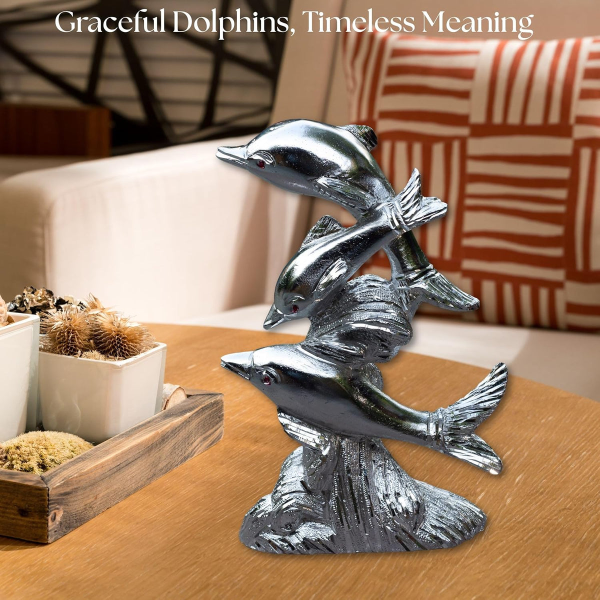 Dolphin Harmony Showpiece