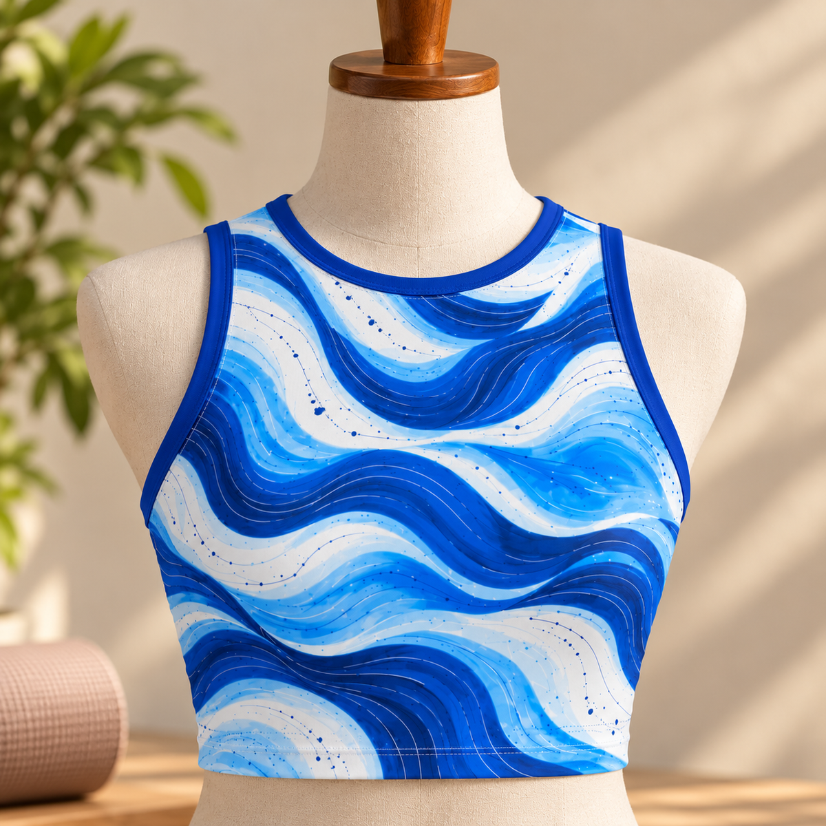 Forma Wave Cropped Tank Top