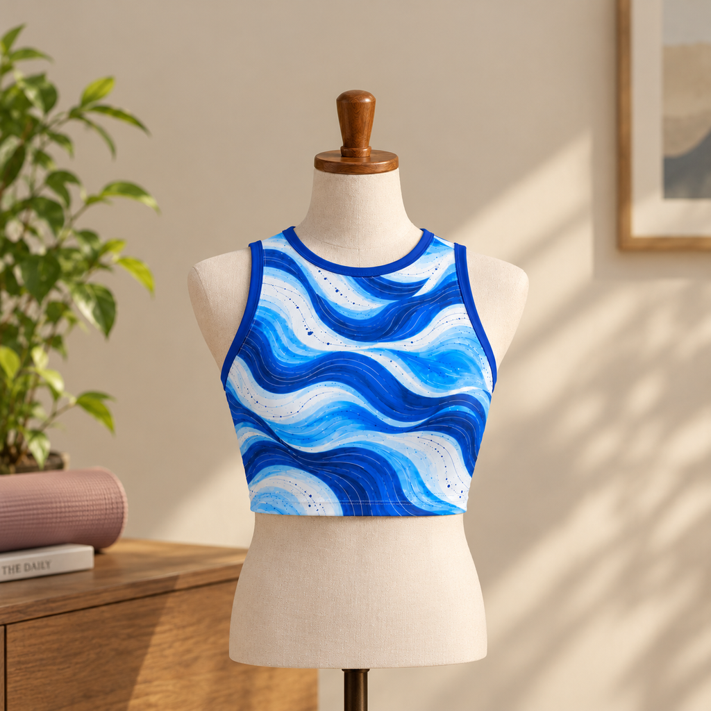 Forma Wave Cropped Tank Top