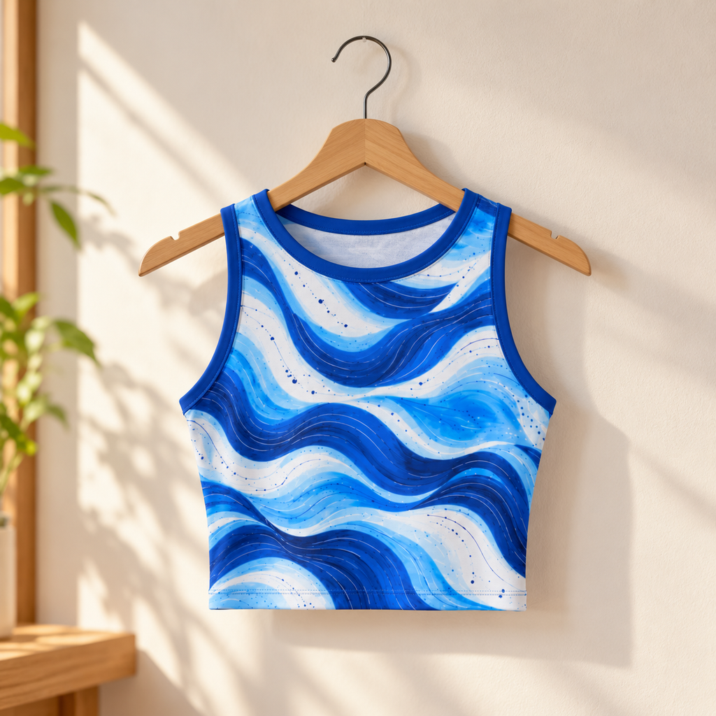 Forma Wave Cropped Tank Top