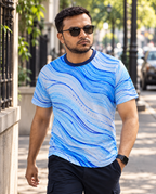 Forma Arctic Flow T-Shirt — Ice Blue