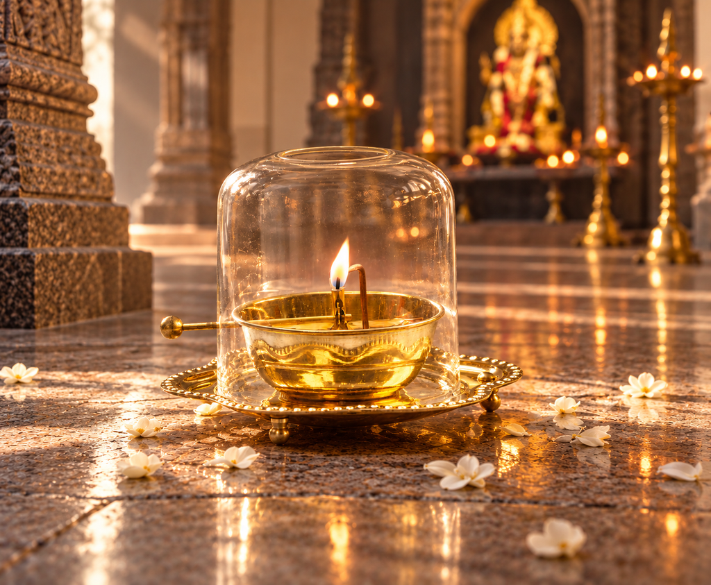 Akhand Jyot Brass Diya