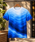 Forma Ocean Lines T-Shirt — Blue
