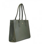 [ Duetras x Dazzle ] Vanity Croco Tote — Olive Green