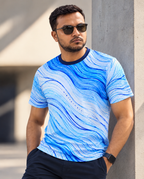 Forma Arctic Flow T-Shirt — Ice Blue