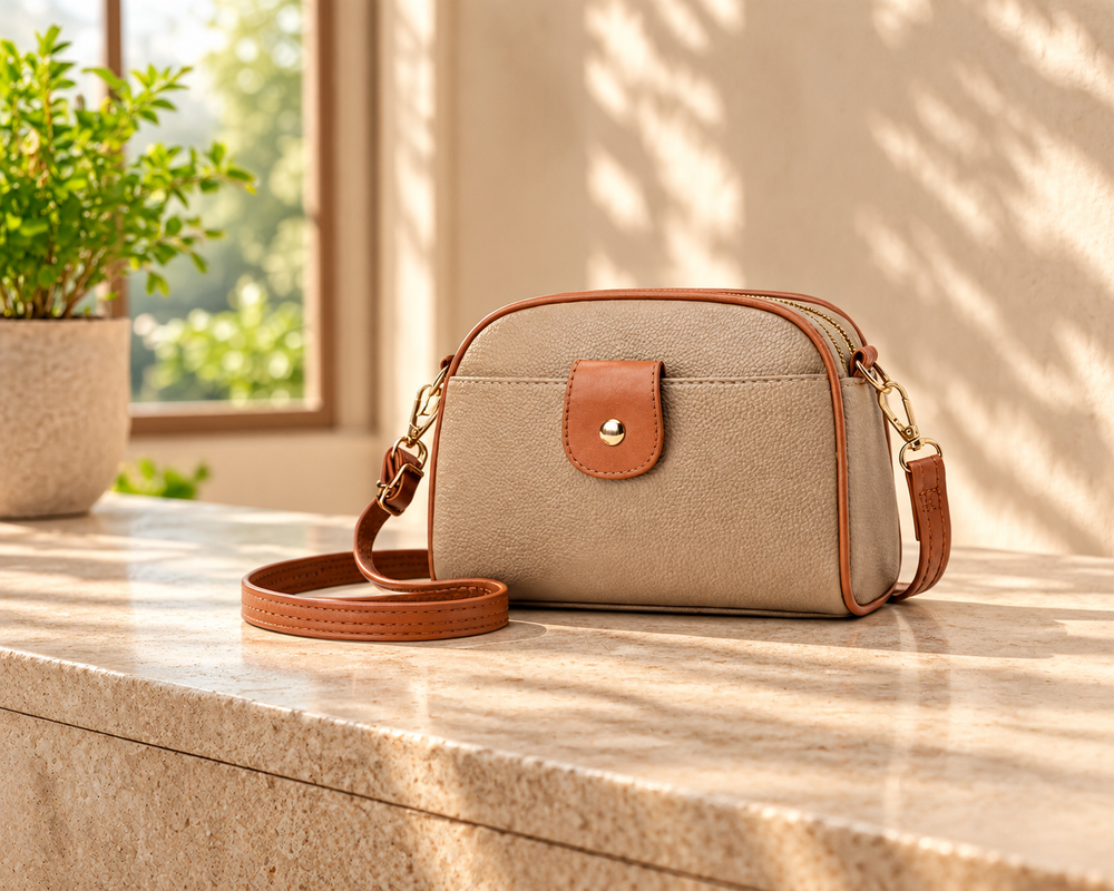 Vanity Terra Sling Bag — Khaki