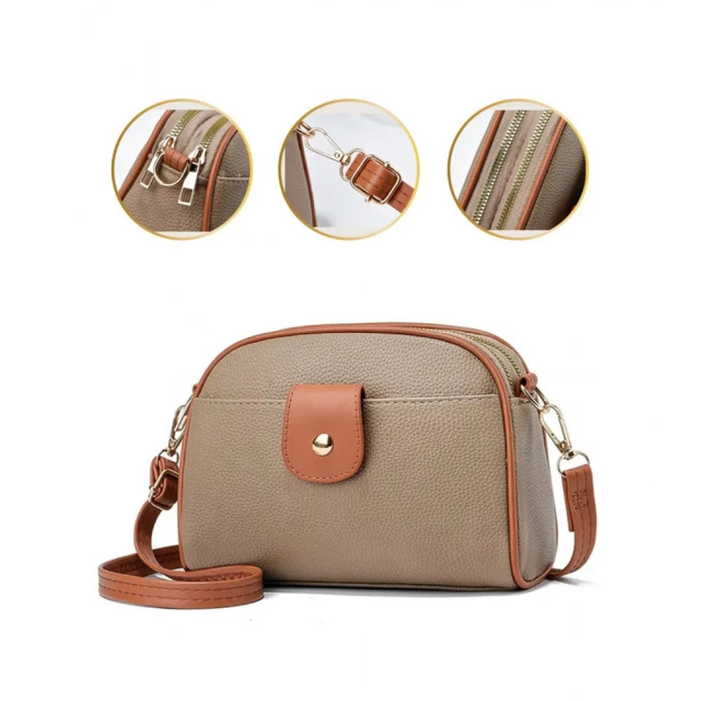 Vanity Terra Sling Bag — Khaki